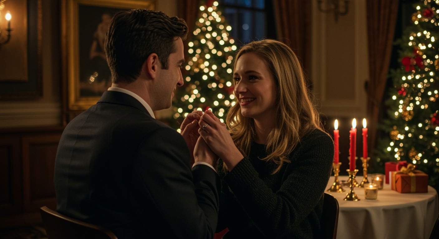 How to Announce Your Engagement Over the Holidays in Chicago